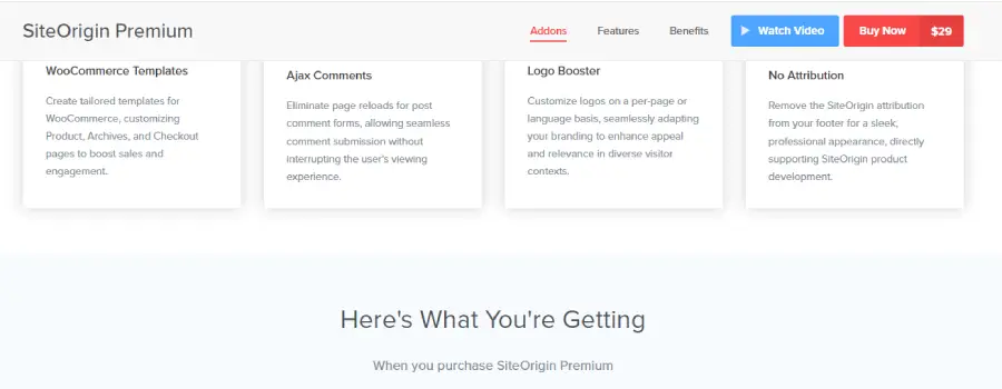 Page Builder by SiteOrigin